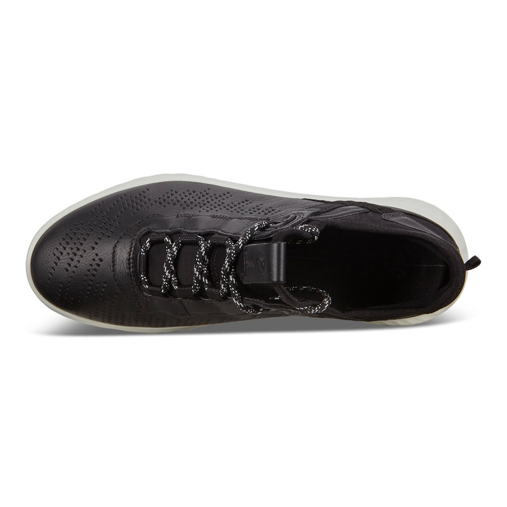 Womens Sneakers - ECCO St.1 Lite - Black - 0742TXQJC